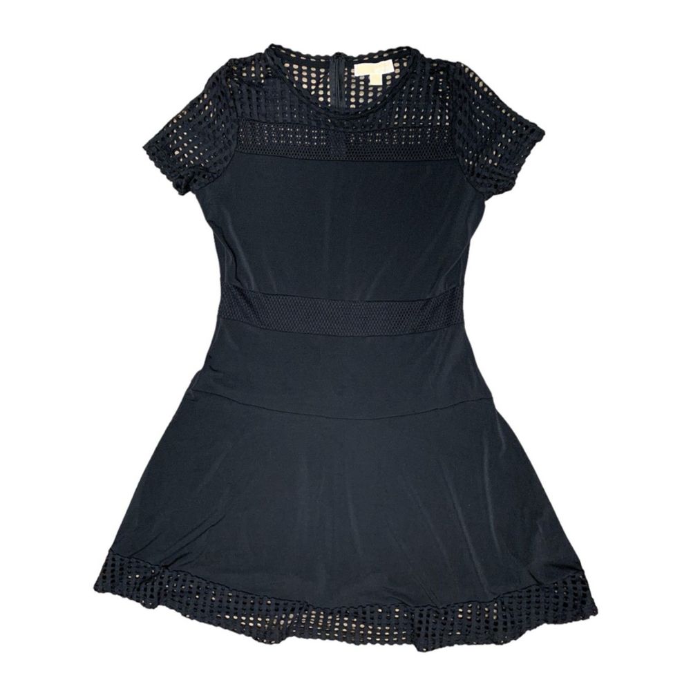 Michael Kors, Black Mini Dress, Large, Used